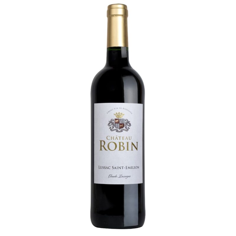 Chateau Robin Lussac St. Emilion Bordeaux Red Wine 75cl