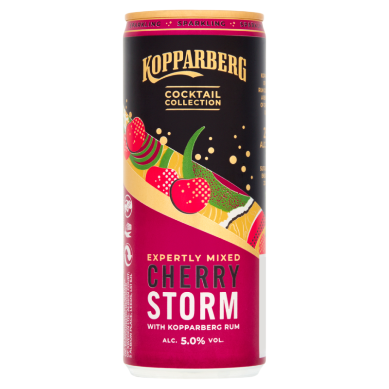 Kopparberg Cherry Storm Can 250ml