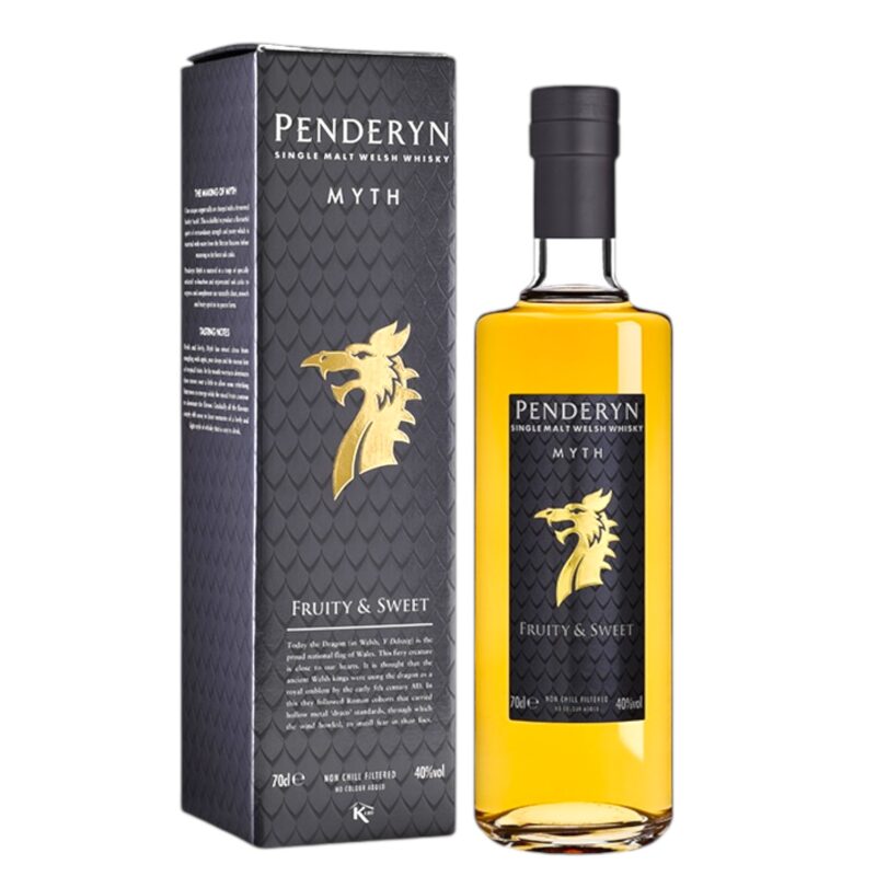 Penderyn Myth Single Malt Welsh Whisky Whisky 70cl